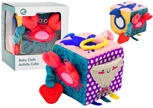 Kostka Sensoryczna Morskie Zwierzęta Szeleszcząca Interaktywna Edukacyjna na Arena.pl