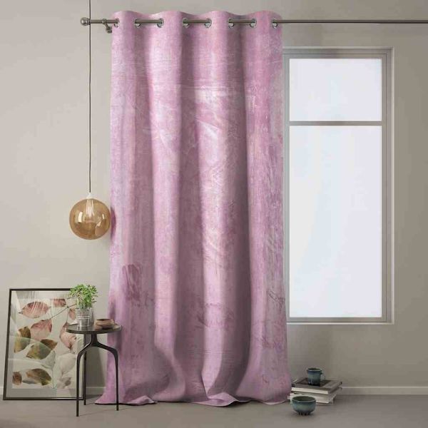 CURT/AH/VELVET/EYELETS/PINK/140X270/1PC zdjęcie 2