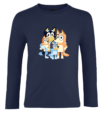 Bluzka Dł.Rękaw Bluey zdjęcie 1