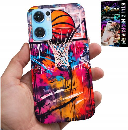 ETUI DO OPPO RENO7 5G - KOSZYKÓWKA NBA ULICZNE GRAFFITI KOSZ FAN na Arena.pl