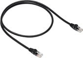 kabel sieciowy lan rj45 cat-6 ethernet 0.9m czarny