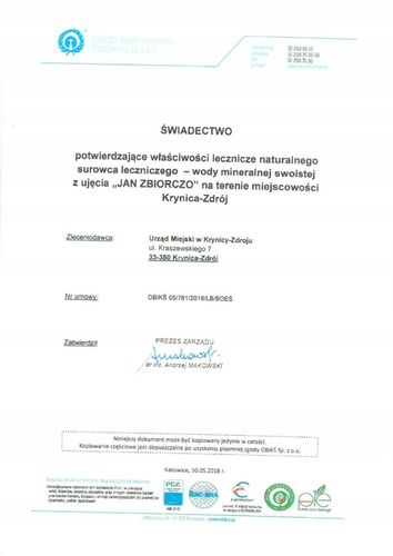 Woda Lecznicza Jan Oczyszczenie 3 l x 3 sztuk na Arena.pl
