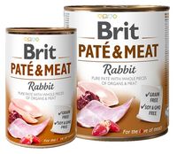 Brit Pate & Meat Dog Rabbit Puszka 800G