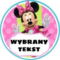 Opłatek na tort Urodziny Myszka Miki Mini Myszki Roczek