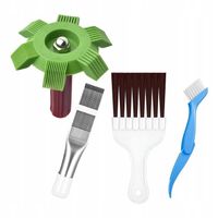 Szczotka do czyszczenia suszarki pralki klimatyzacji, grzebień, szczotki 4x