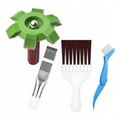 Szczotka do czyszczenia suszarki pralki klimatyzacji, grzebień, szczotki 4x