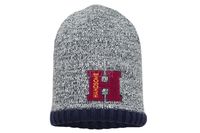 BROEL Good KNIT czapka na zimę dla chłopca beanie szara 55-57
