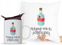 Zestaw Poduszka Kubek Budowlańca Majstra Fachowca Z Nadrukiem Ze Zdjęciem