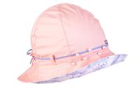 Tutu kapelusz na lato rondo bucket hat morelowy UV +30 48-50