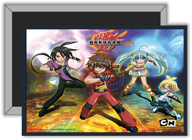 Magnes na lodówkę Bakugan zdjęcie 1