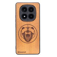 Drewniane Etui Bewood do Xiaomi Redmi Note 14 Pro Plus 5G NIEDŹWIEDŹ MERBAU