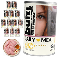 BULTI Daily Meal Adult mokra karma dla kota dorosłego Indyk 12x400g