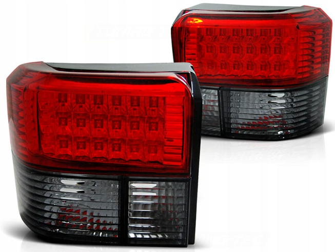 REFLEKTORY LAMPY + TYLNE LED VW T4 OD 1990 DO 2003 Roku DAYLIGHT TYLNE LED zdjęcie 5