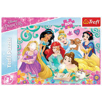PUZZLE 200 RADOSNY ŚWIAT KSIĘŻNICZEK 13268