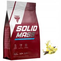 GAINER TREC SOLID MASS 3000g SMACZNY ZESTAW BIAŁEK I WĘGLOWODANÓW 3 kg
