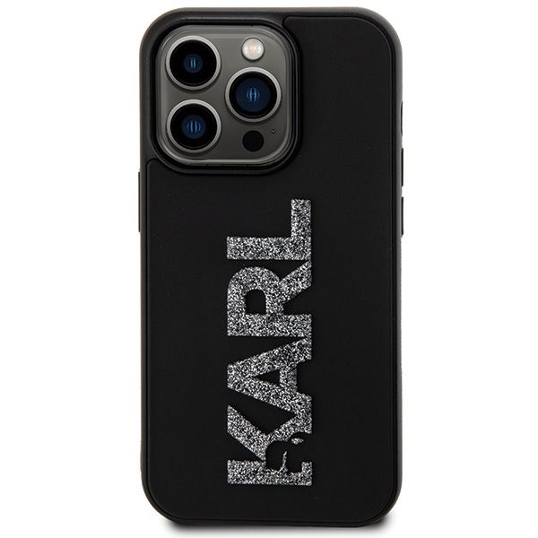 Etui Karl Lagerfeld do iPhone 15 Pro, Czarny zdjęcie 3