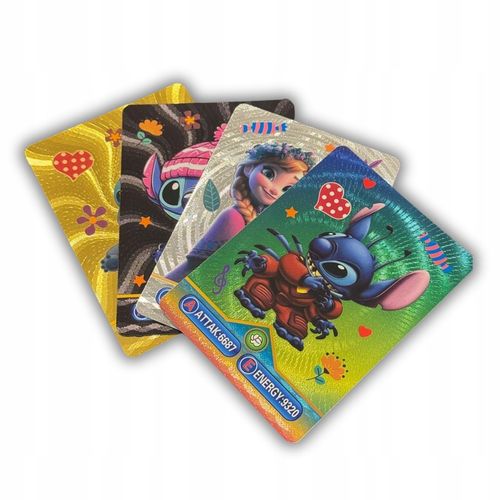 Karty Lilo i Stitch Kolekcjonerskie Mega Zestaw Kart 4w1 220 SZTUK na Arena.pl