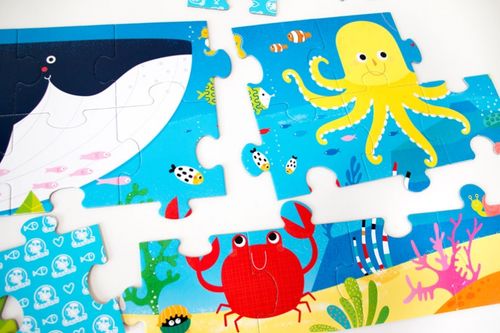 DUŻE PUZZLE OCEAN CZUCZU 27 ELEMENTÓW na Arena.pl