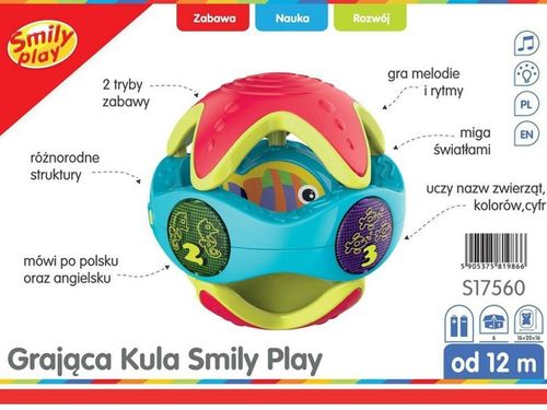ZAB SMILY PLAY GRAJACA KULA S17560 na Arena.pl