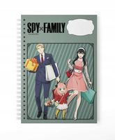 Zeszyt A5 100 stron w kratkę Spy X Family