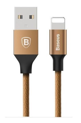 Kabel Baseus Yiven Lightning 120cm 2A - brązowy na Arena.pl