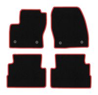 Dywaniki welurowe CARLUX-RED do Ford Kuga MK2 2012-2019 czarne