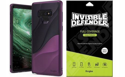 ETUI RINGKE WAVE GALAXY NOTE 9 + 3X FOLIA RINGKE na Arena.pl