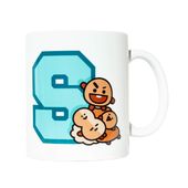 ND38_TAZ029 BT21 - Kubek ceramiczny 300ml SHOOKY
