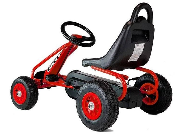 Gokart na Pedały G201 Czerwony zdjęcie 2