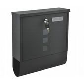 SKRZYNKA NA LISTY MODERNHOME STAL GALWANIZOWANA ANTRACYT