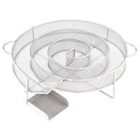 Generator zimnego dymu, okrągły, 19,5 cm, stal nierdzewna