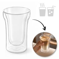 szklanka termiczna z podwójnym dnem 240 ml 1szt szk220