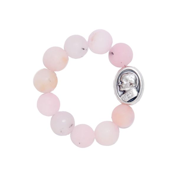 Różaniec na palec Opal Różowy RT-17 zdjęcie 1