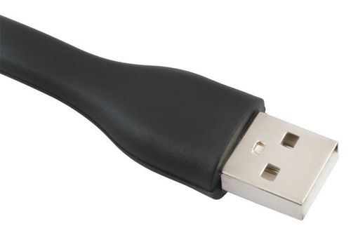 Lampka silikonowa USB - czarna na Arena.pl