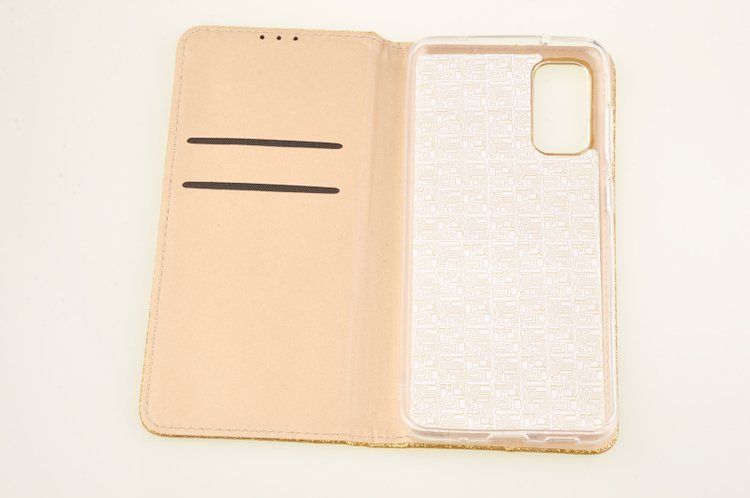 Etui Shining Book do Samsung Galaxy S20 złoty zdjęcie 2