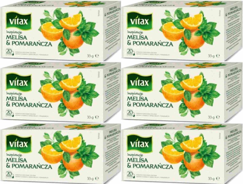 (x6) VITAX Inspirations Melisa Pomarańcza 20tb zdjęcie 1