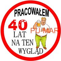 Opłatek na tort Urodziny 18 30 40 50 60  Mężczyzna Postać Tekst Gratis