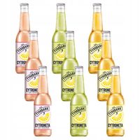 Tymbark Cytroneta napój gazowany Mix 3 smaków 9x 0,330 ml