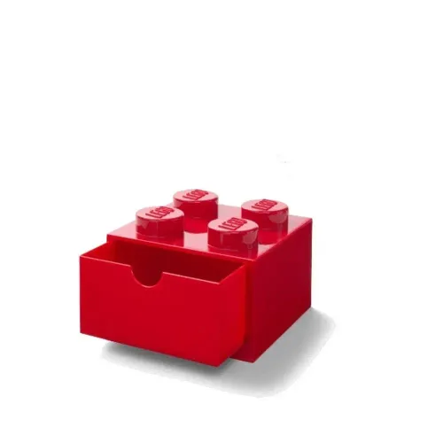 Pojemnik LEGO Desk Drawer 4 na biurko czerwony na Arena.pl