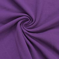 Fioletowa Śliwka - (leginsówka) Elastyczna Dresówka drapana - 285g/m2