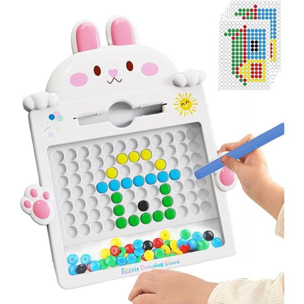 WOOPIE Tablica Magnetyczna dla Dzieci Montessori MagPad Królik zdjęcie 11