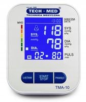 CIŚNIENIOMIERZ NARAMIENNY ETUI CZYTELNY EKRAN ARYTMIA TECH-MED TMA-10