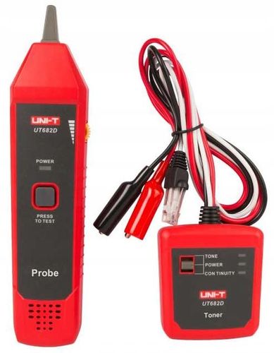 Szukacz par przewodów UNI-T UT682D TESTER KABLI na Arena.pl