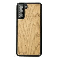 drewniane etui na samsung galaxy s21 dąb