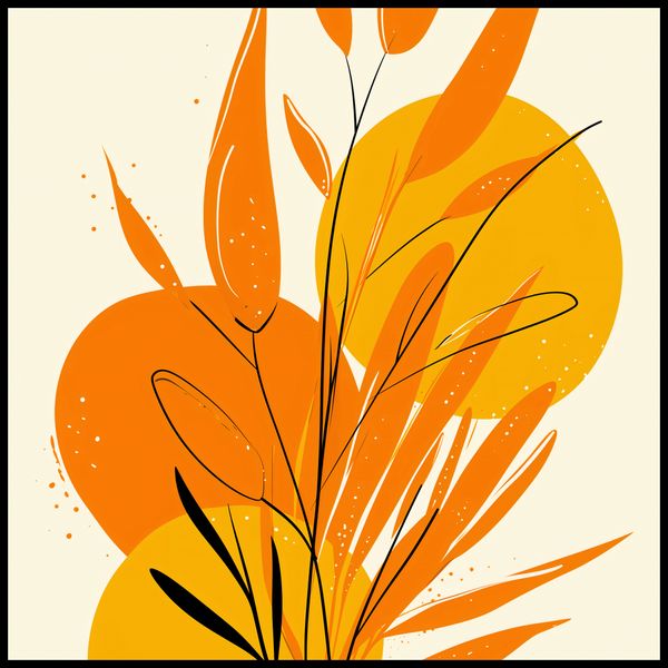 Plakat 80x80cm Letnia Wibracja zdjęcie 2