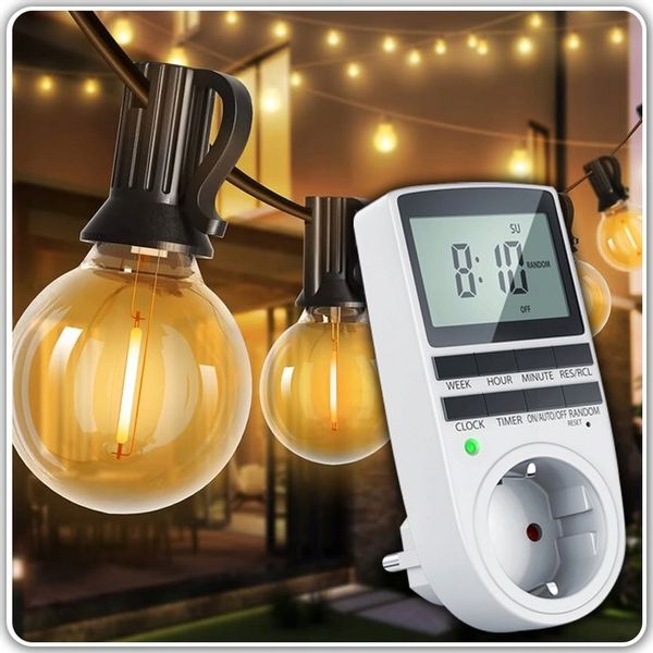 PROGRAMATOR CZASOWY TIMER WŁĄCZNIK WYŁĄCZNIK PRĄDU ENERGOOSZCZĘDNY CYFROWY zdjęcie 6