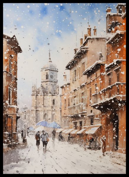 Plakat 39,5x55cm Urok Starych Miast zdjęcie 2
