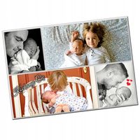 FOTO MAGNES Z TWOIM WŁASNYM NADRUKIEM ZDJĘCIEM NA PREZENT DUŻY 20x30