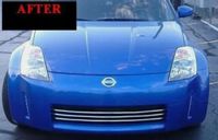 GRILL FOR NISSAN 350Z (2006-2009) - LIstwy chrom grill chromowan