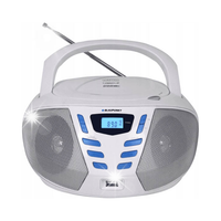 Blaupunkt BB7WH Boombox przenośne radio AUX MP3 USB CD radio FM + antena